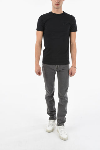 ICE MAN T-Shirt Girocollo Stampata sul Dietro