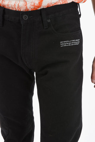 5 Pockets CORP TWIST Jeans With Deconstructed Details