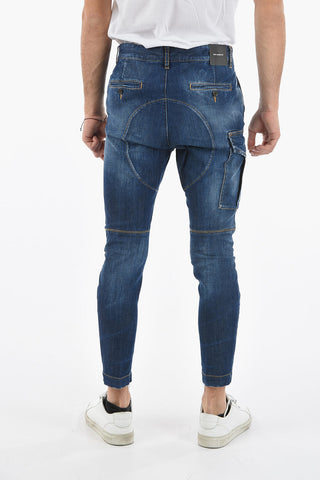 Jeans SEXY Cargo Multitasca 14cm