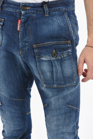 Jeans SEXY Cargo Multitasca 14cm