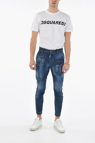 Jeans SEXY Cargo Multitasca 14cm