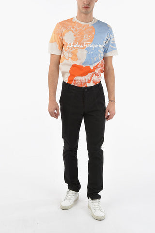 CC COLLECTION Stretch Cotton Chino Pants