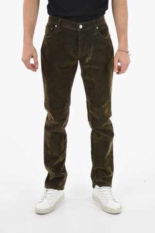 ID Velour SIRIUS Straight 5 Pockets Pants
