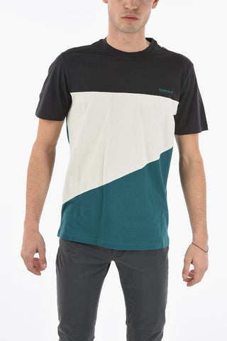 PENN-RICH T-Shirt Color Block Girocollo