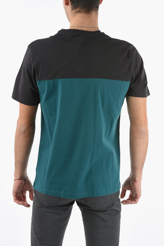PENN-RICH T-Shirt Color Block Girocollo