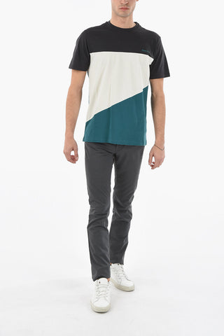 PENN-RICH T-Shirt Color Block Girocollo