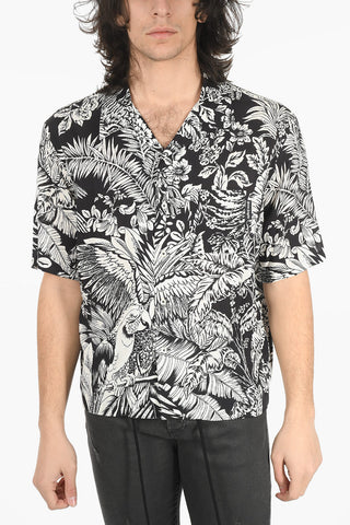 Breast-pocket JUNGLE PARROTS Shirt