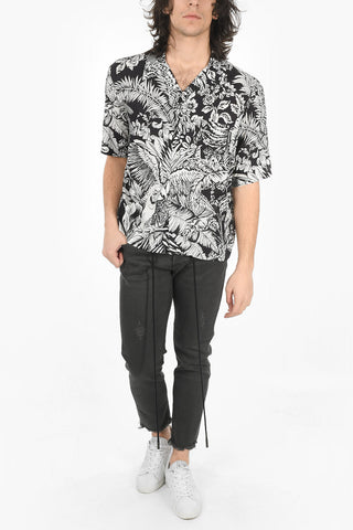Breast-pocket JUNGLE PARROTS Shirt