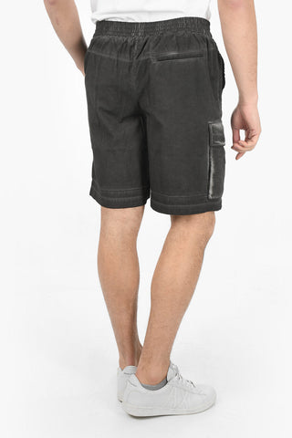 Short Cargo DENSITY in Twill di Cotone