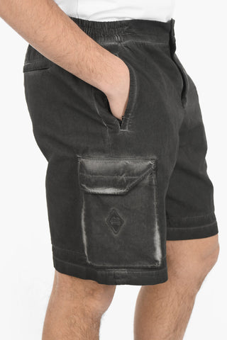 Short Cargo DENSITY in Twill di Cotone