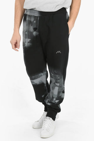 Pantaloni Jogger BRUSH STROKE  con Stampa Cerata