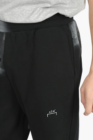 Pantaloni Jogger BRUSH STROKE  con Stampa Cerata