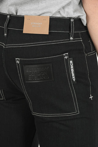 Cargo Jeans with Contrast-stitchings