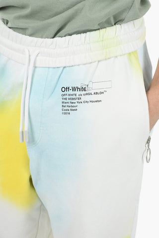 Zipped Pocket AIRBRUSH Cotton Sweatpants