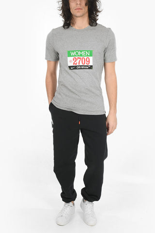 THE NIKE TEE Printed LOGO Cotton T-Shirt