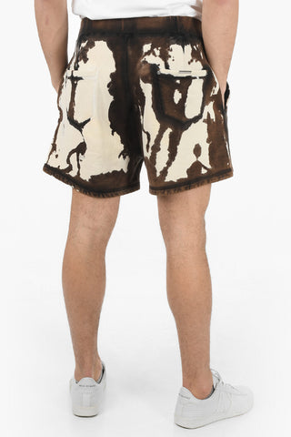 Cotton Jersey ARNOLD Shorts with Tie-dye Effect