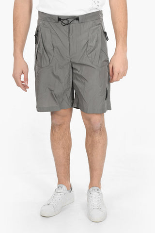 Nylon PORTAGE Shorts with Waist Drawstring