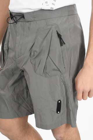 Nylon PORTAGE Shorts with Waist Drawstring