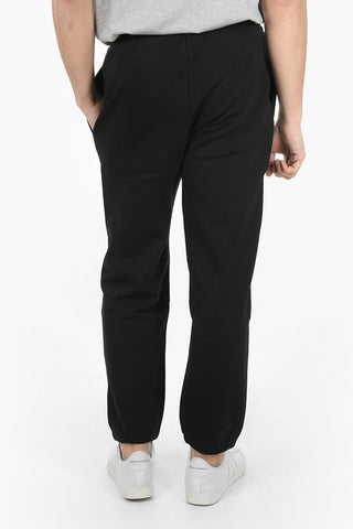 Joggers in Cotone BOX LOGO con Tasche a Filo