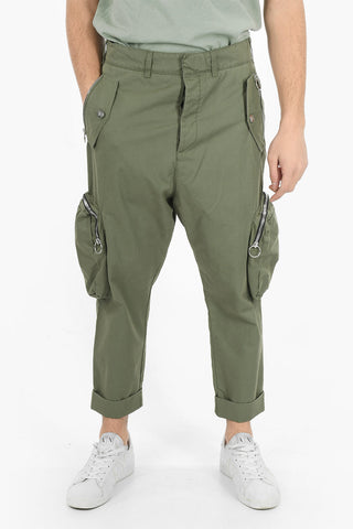 Cargo Pants With Cuffed Ankles