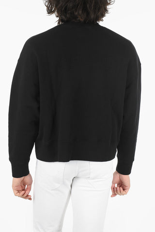 Crew Neck ARCHIVE Leather Patch Sweatshirt