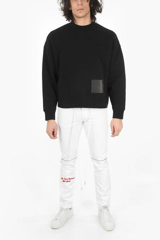 Crew Neck ARCHIVE Leather Patch Sweatshirt