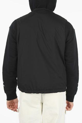 Nylon Gilet CLASSIC LOGO with Front Zip