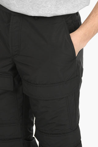 Nylon-Blend Cargo Trousers with Adjustable Waist