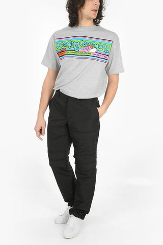 Nylon-Blend Cargo Trousers with Adjustable Waist