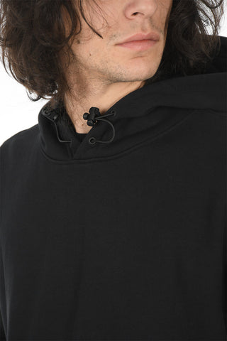 Brushed-cotton Hoodie with KENZO CROSS Print
