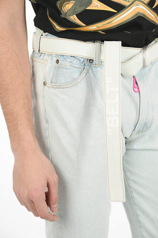 Belted Low Crotch 5 Pocket Denims