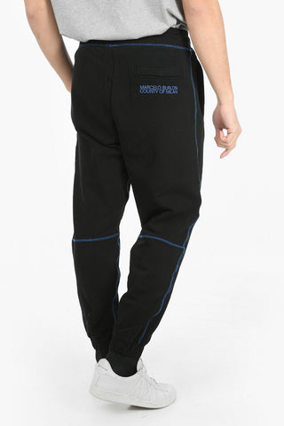 Visible Stitching CROSS Cotton Joggers