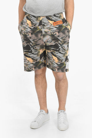 Shorts CAMO FLEMING in Cotone Garzato