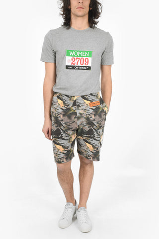 Shorts CAMO FLEMING in Cotone Garzato