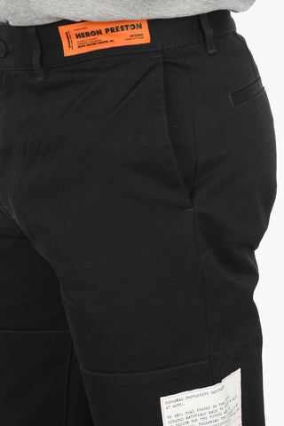 Raw Cut-edged Cotton Chinos Shorts