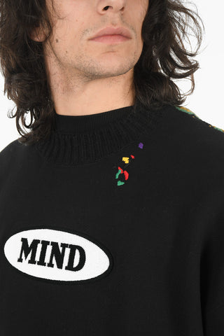 MISSONI Knitted Back MIND Sweatshirt