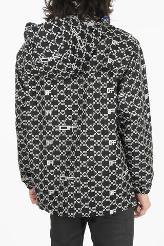 Giacca a Vento MONOGRAM ALLOVER con Cappuccio
