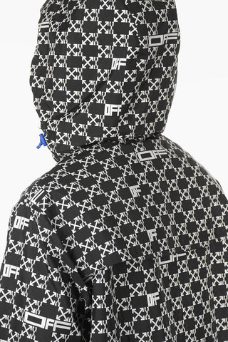 Giacca a Vento MONOGRAM ALLOVER con Cappuccio