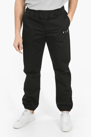 Elastic Waistband OW LOGO Cotton Pants