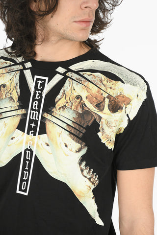 Crew Neck VIDAL Printed T-Shirt