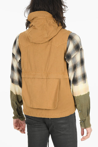 Utility Pocket PXP Hooded Cotton Vest