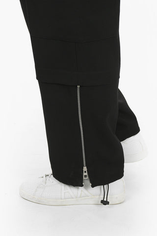 Pantaloni Cargo con Dettaglio Zip alla Caviglia