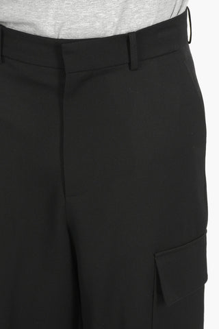 Pantaloni Cargo con Dettaglio Zip alla Caviglia