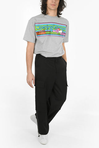 Pantaloni Cargo con Dettaglio Zip alla Caviglia