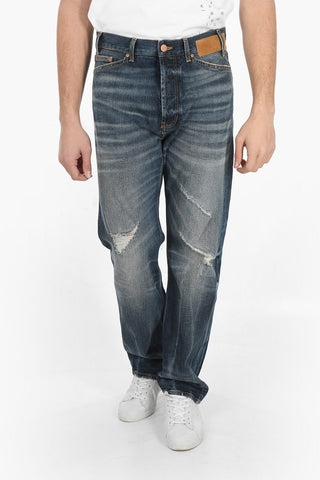 Loose Fit Distressed Denims 22cm
