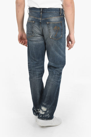 Loose Fit Distressed Denims 22cm