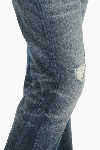Loose Fit Distressed Denims 22cm