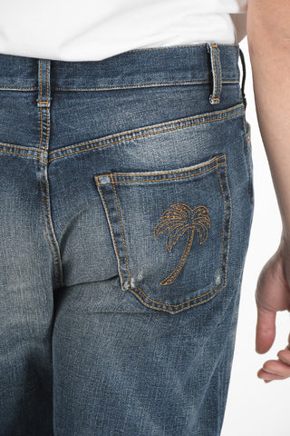 Loose Fit Distressed Denims 22cm