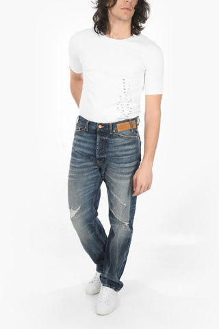 Loose Fit Distressed Denims 22cm