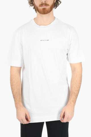 T-shirt Gricollo SELF Stampata